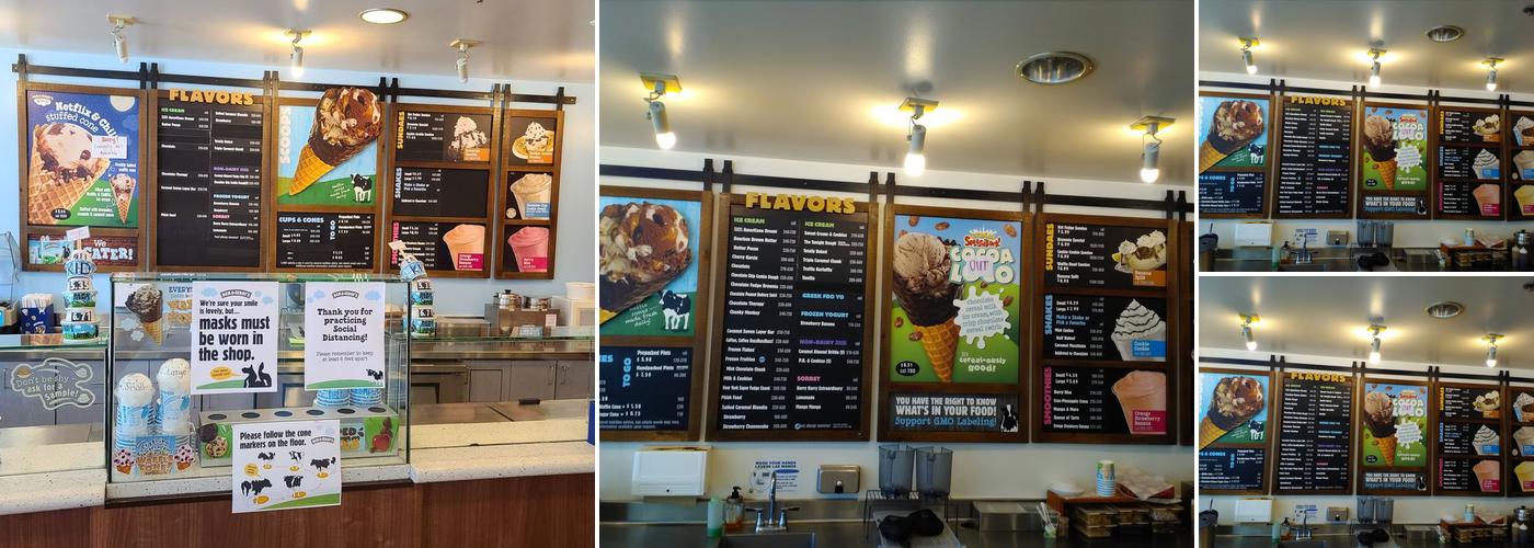 Ben & Jerry’s Menu