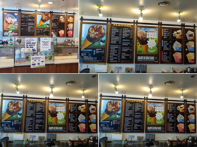Ben & Jerry’s Menu