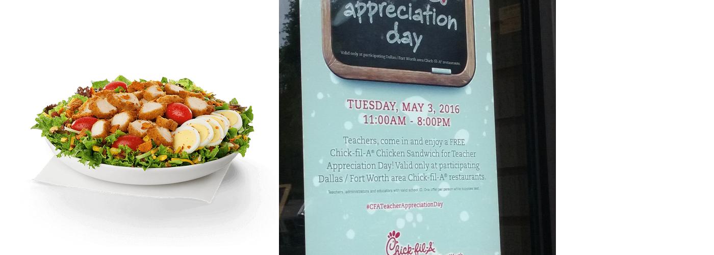 Chick-fil-A Menu