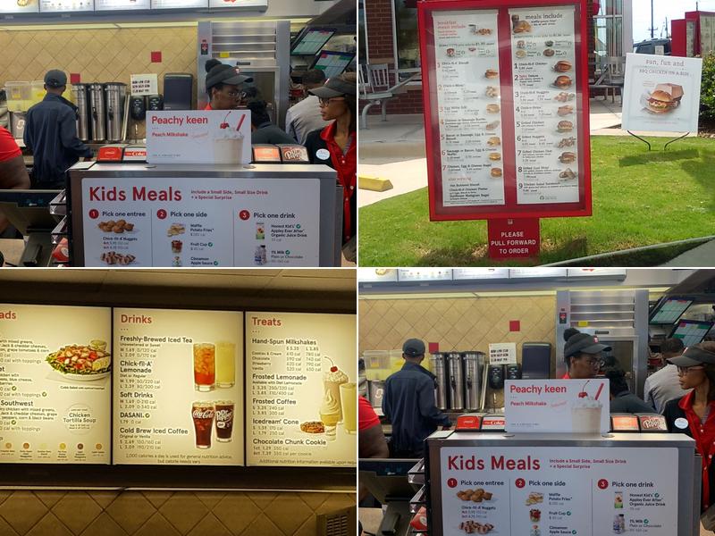 Chick-fil-A Menu