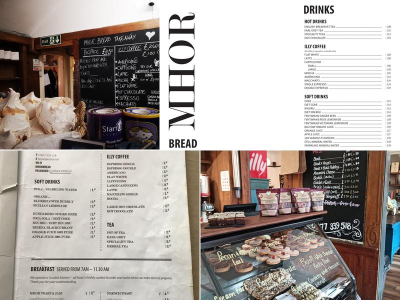 Mhor Bread & Store Menu