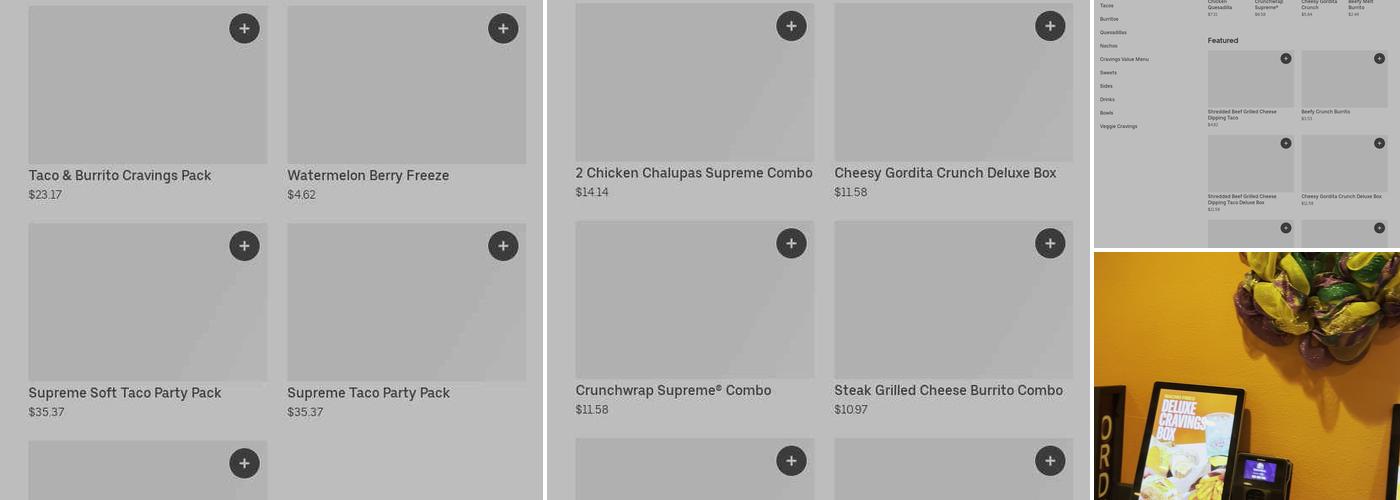 Taco Bell Menu