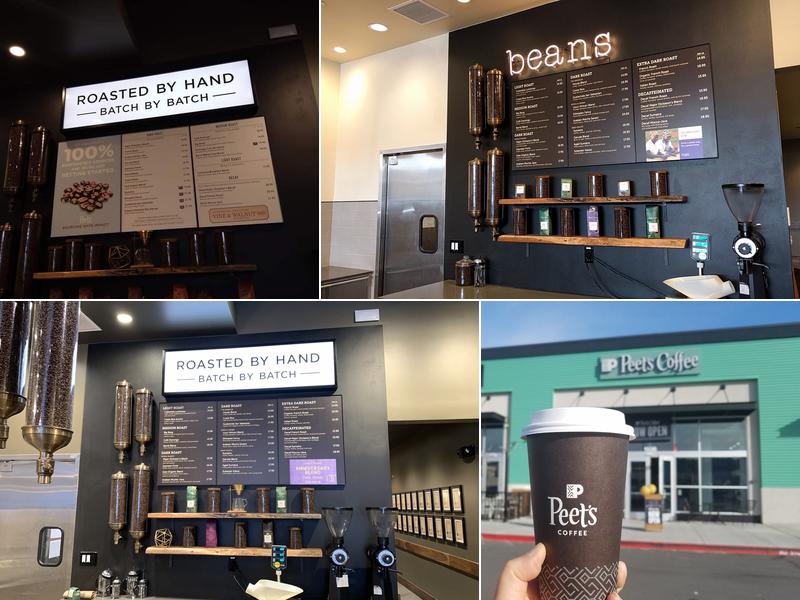 Peet's Coffee Menu