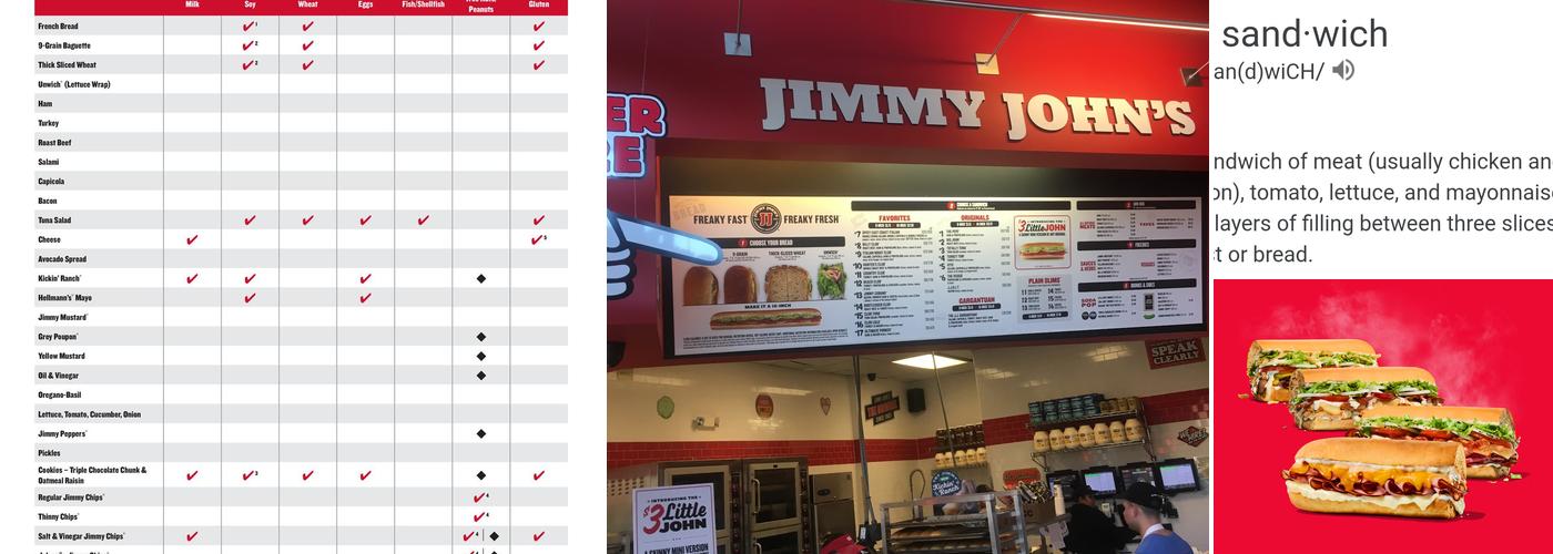 Jimmy John's Menu