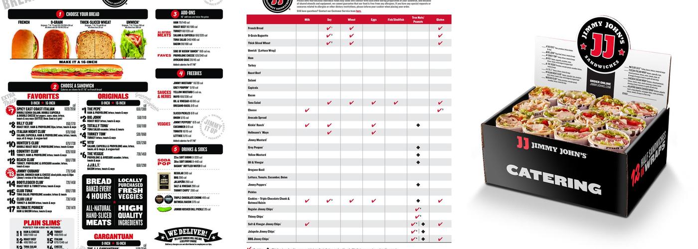 Jimmy John's Menu