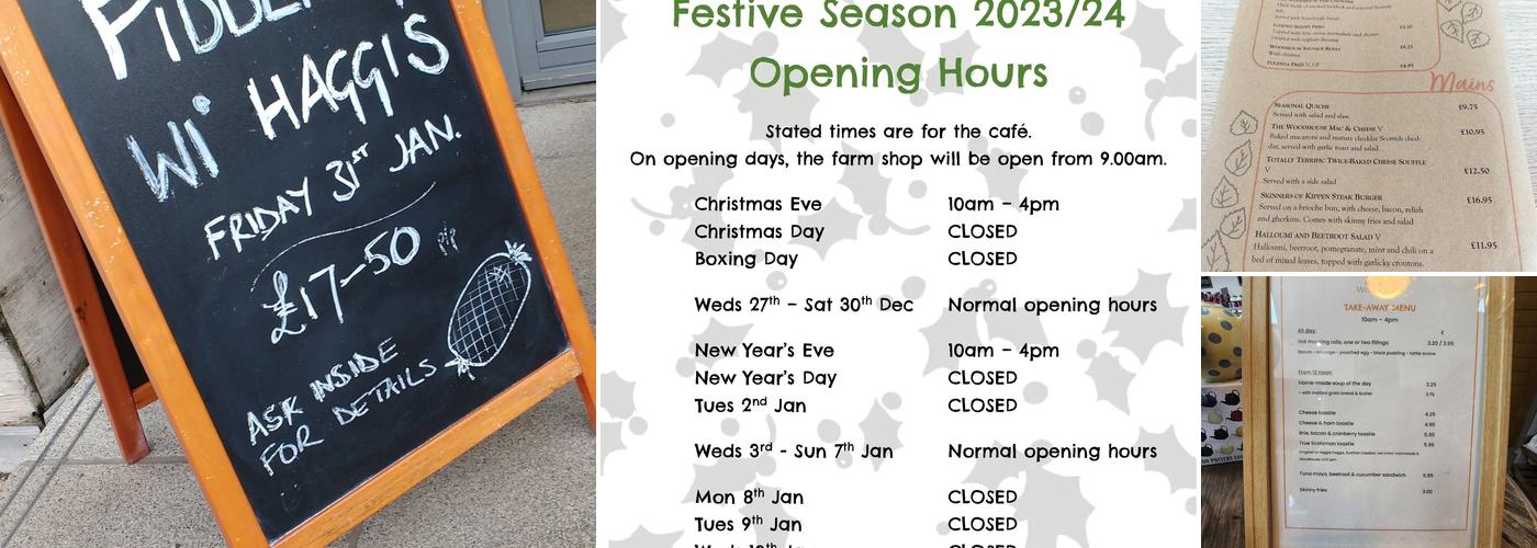 The Woodhouse Kippen Menu