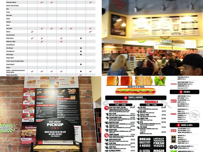 Jimmy John's Menu