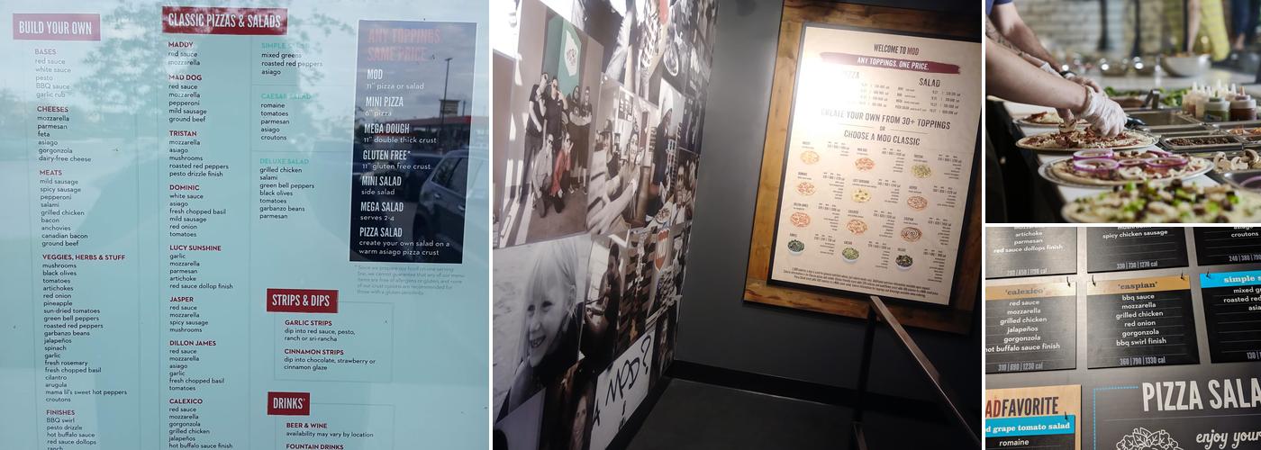 MOD Pizza Menu