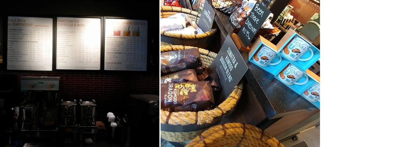 Starbucks Menu