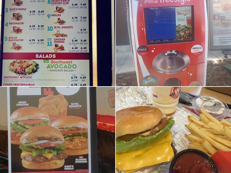 Wendy's Menu