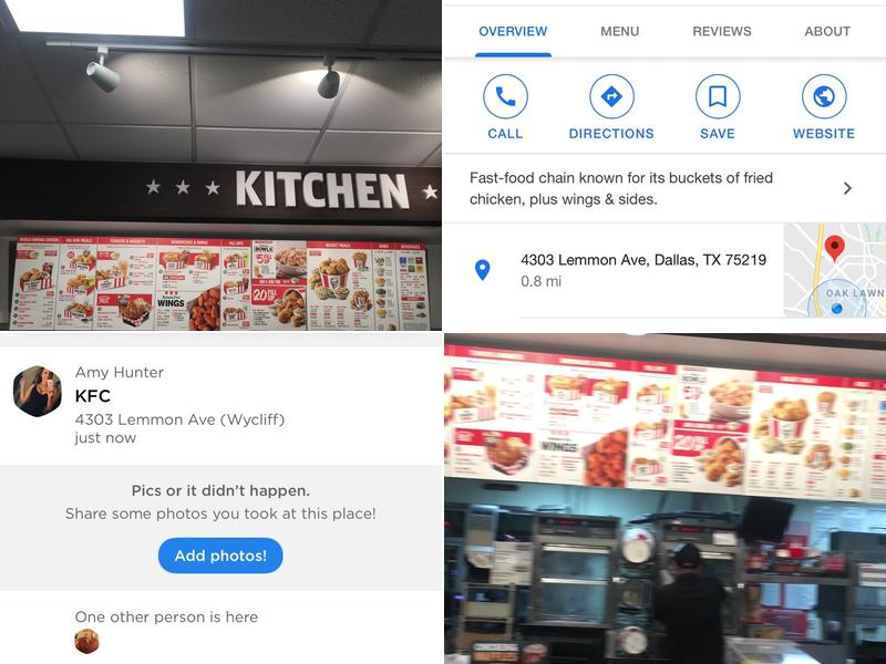KFC Menu