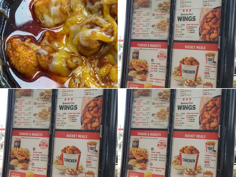 KFC Menu