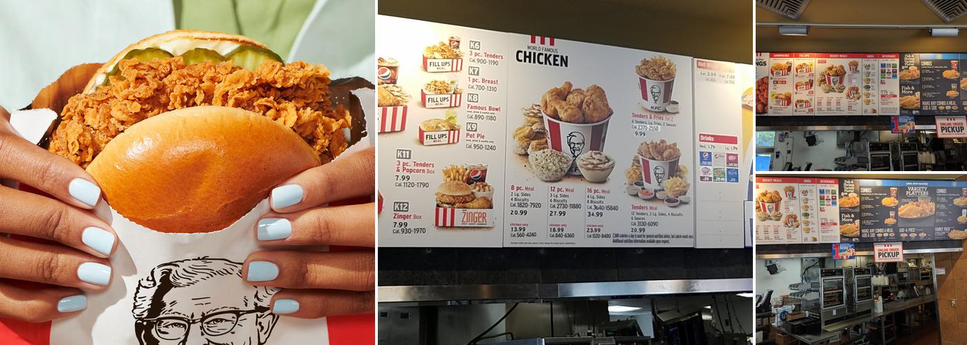 KFC Menu
