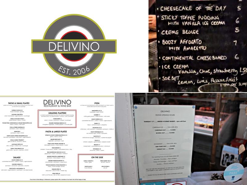 Delivino Menu