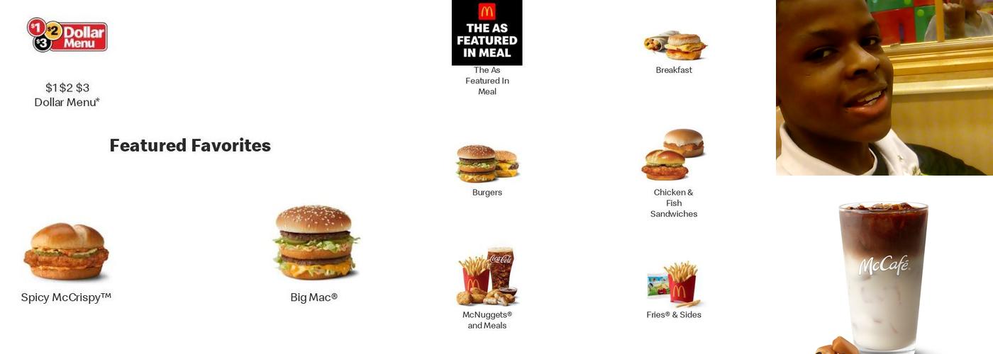 McDonald's Menu