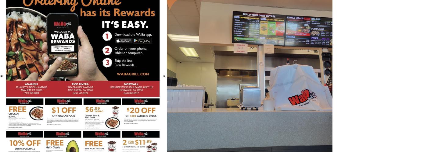 Waba Grill Menu