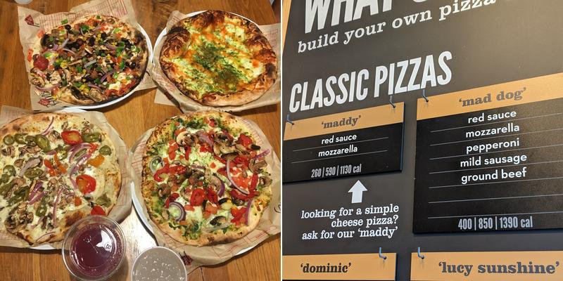 MOD Pizza Menu