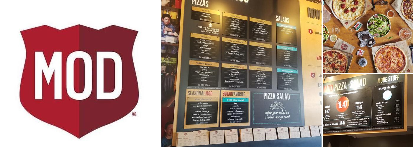 MOD Pizza Menu