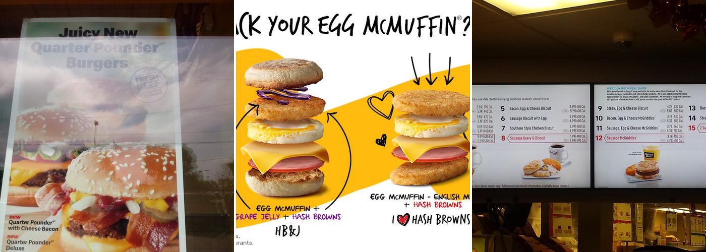 McDonald's Menu