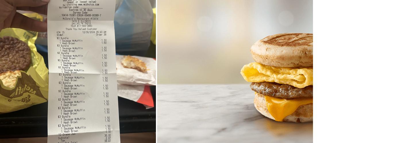 McDonald's Menu