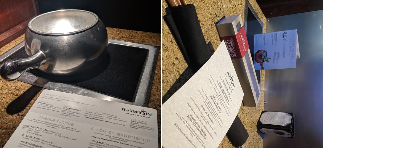 The Melting Pot Menu