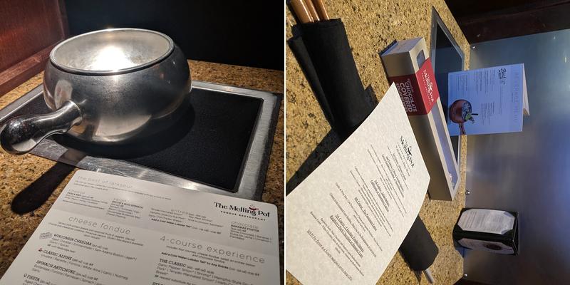 The Melting Pot Menu