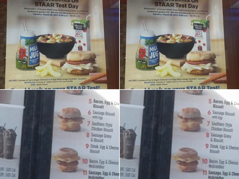 McDonald's Menu