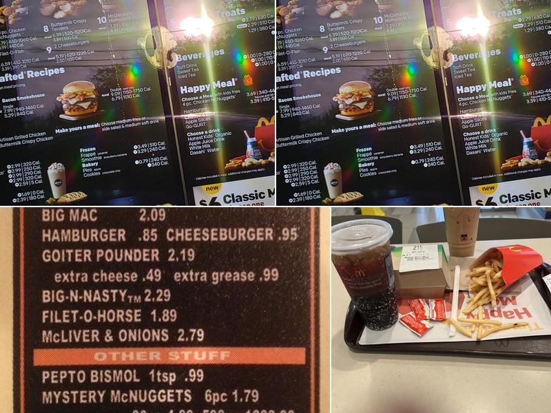 McDonald's Menu