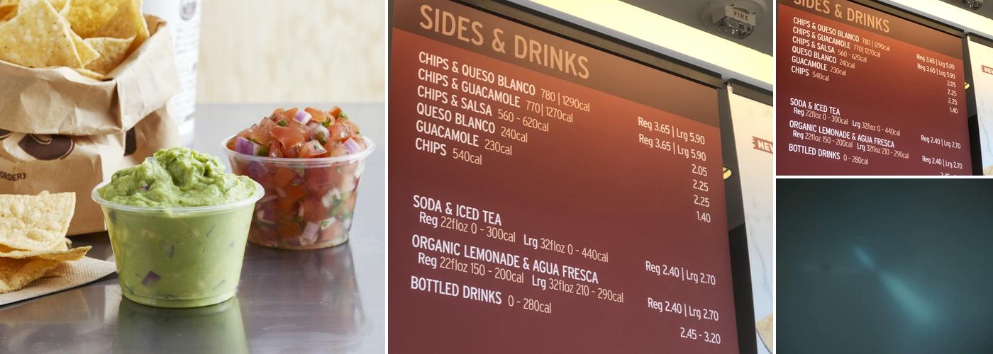 Chipotle Mexican Grill Menu