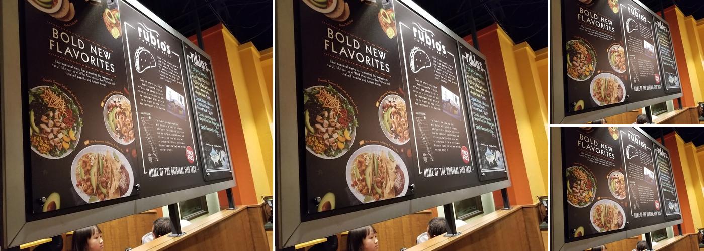 Rubio's Coastal Grill Menu