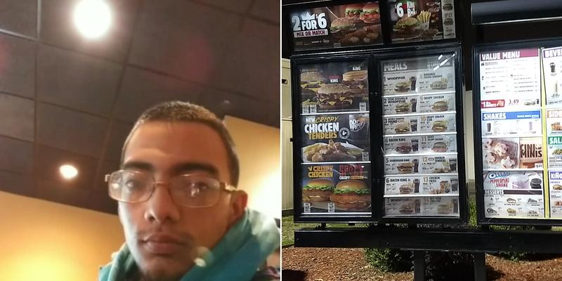 Burger King Menu