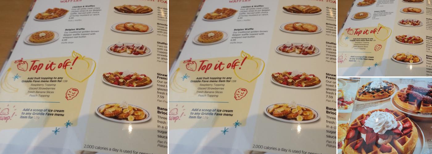 IHOP Menu