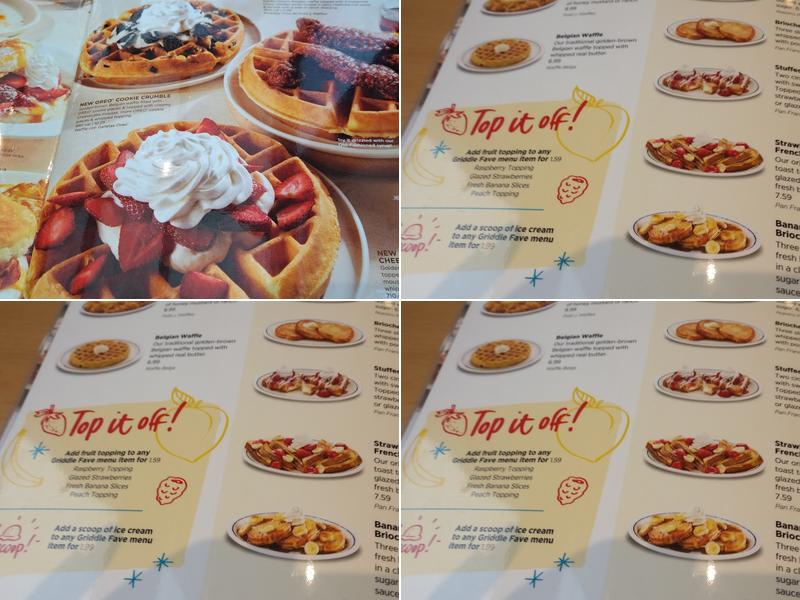 IHOP Menu