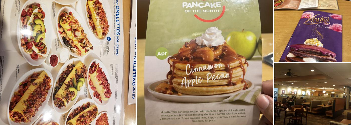 IHOP Menu