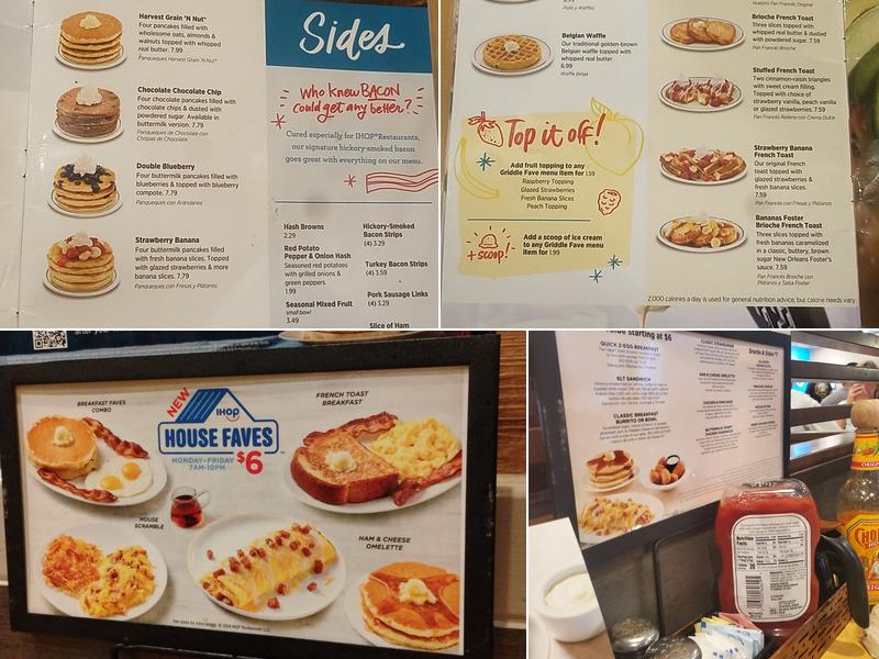 IHOP Menu