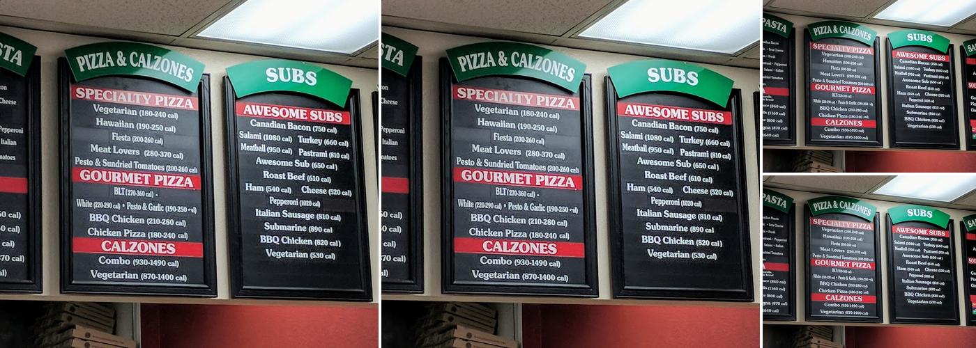 PIZZA FACTORY Menu