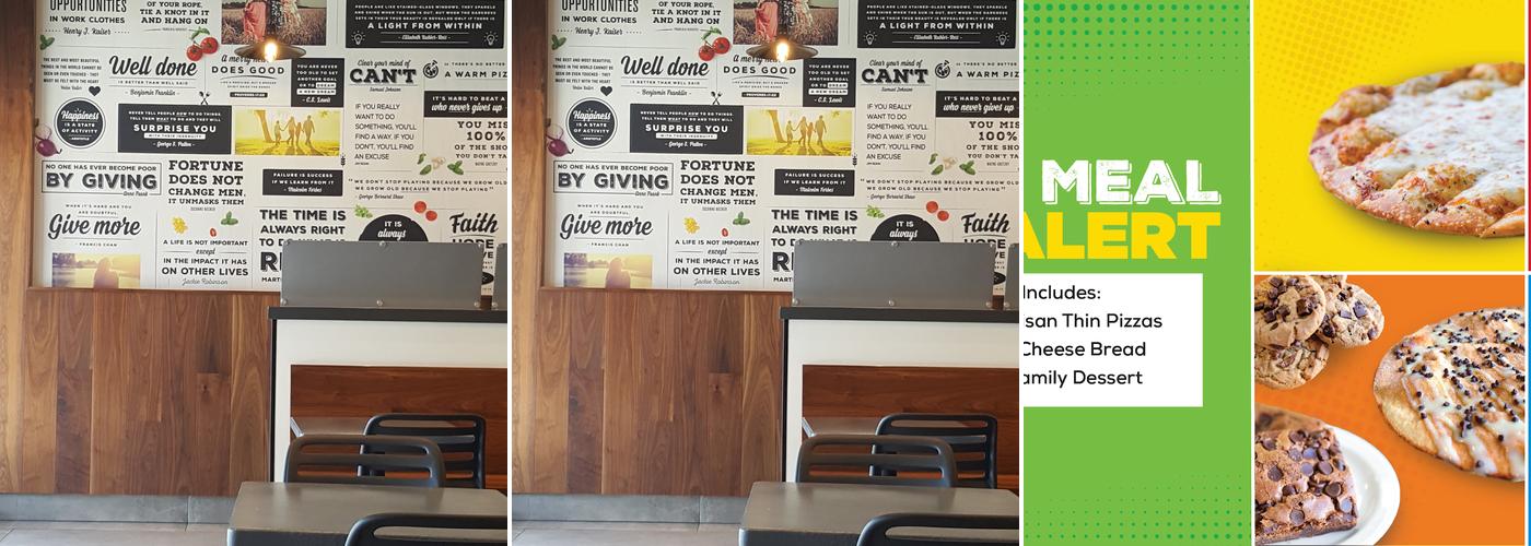 Pieology Pizzeria Hanford Mall Menu