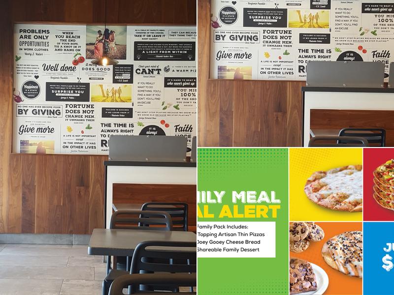 Pieology Pizzeria Hanford Mall Menu