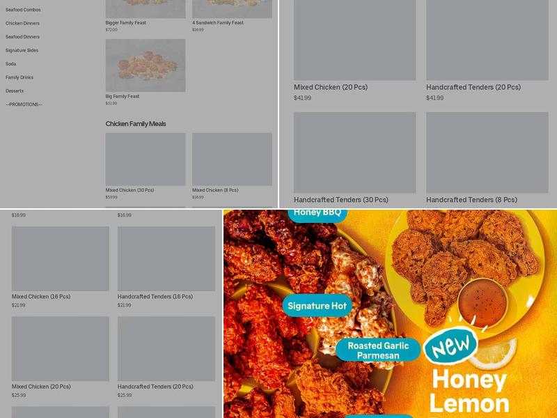 Popeyes Louisiana Kitchen Menu