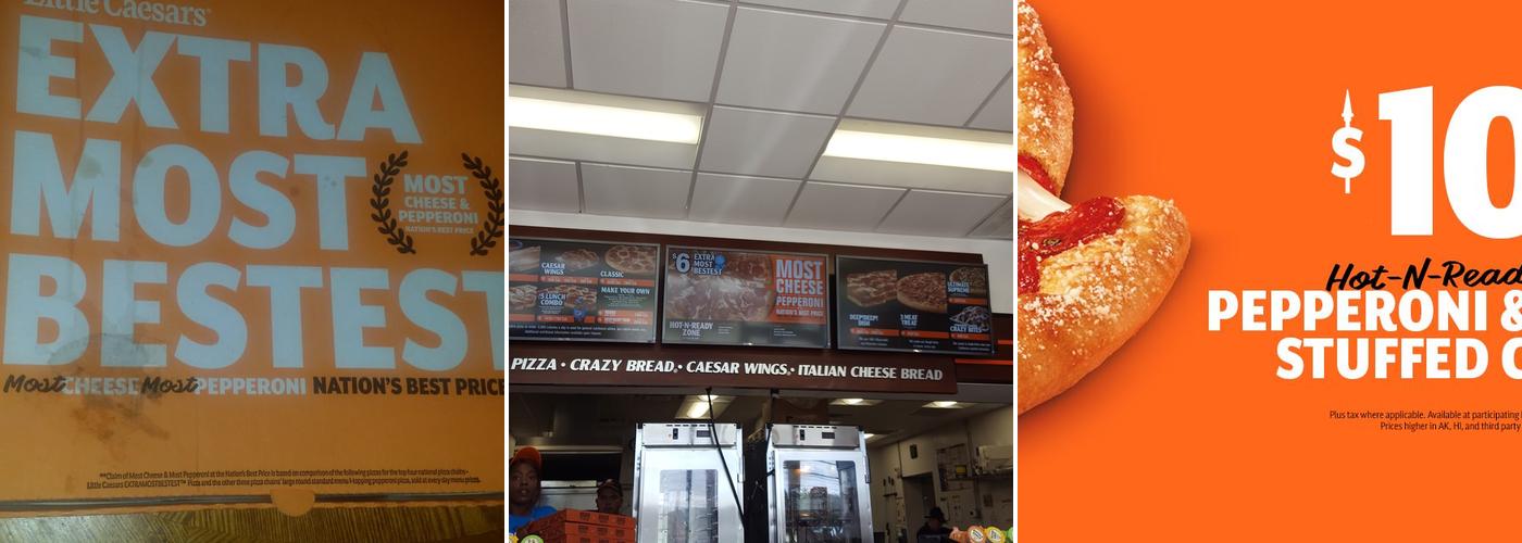 Little Caesars Pizza Menu