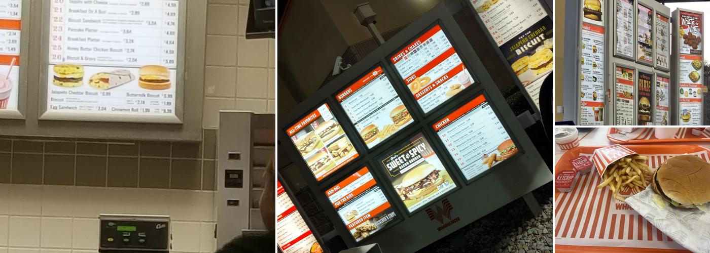 Whataburger Menu