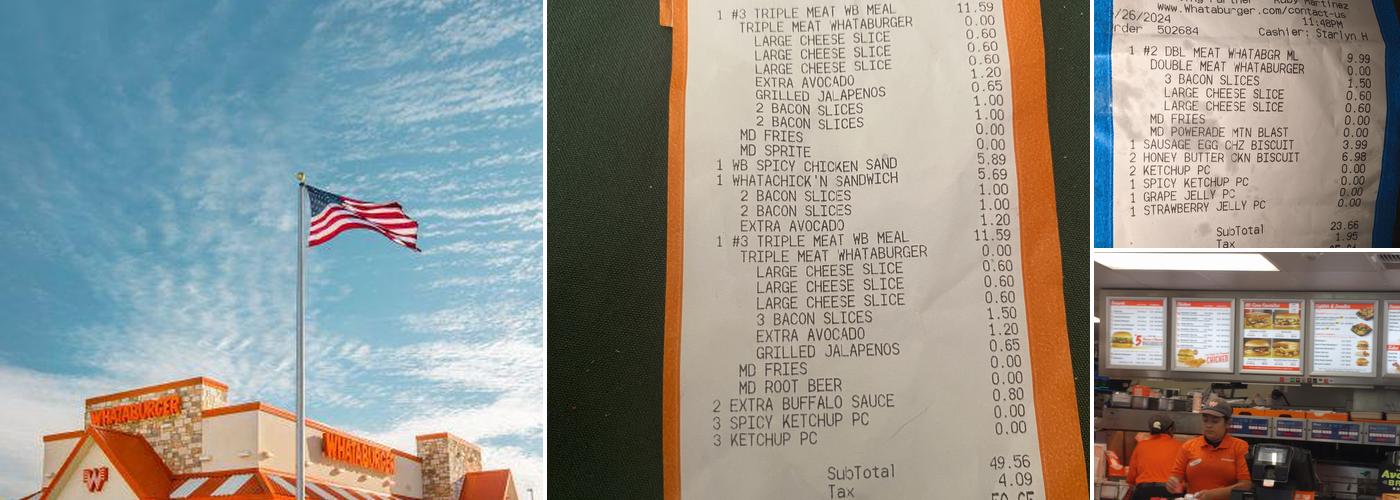 Whataburger Menu