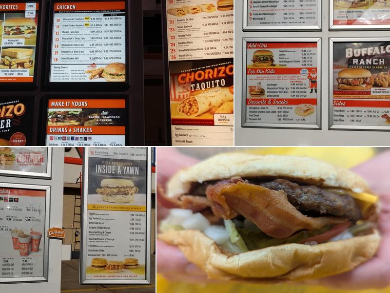 Whataburger Menu