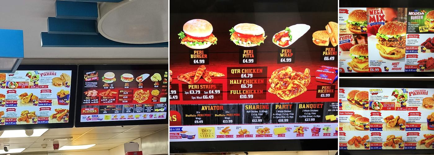 DIXY CHICKEN ASTON LANE Menu