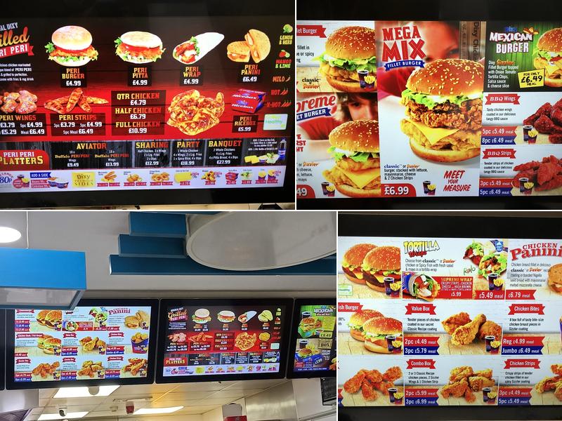 DIXY CHICKEN ASTON LANE Menu