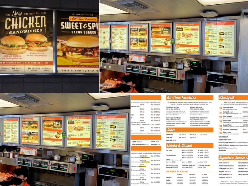 Whataburger Menu