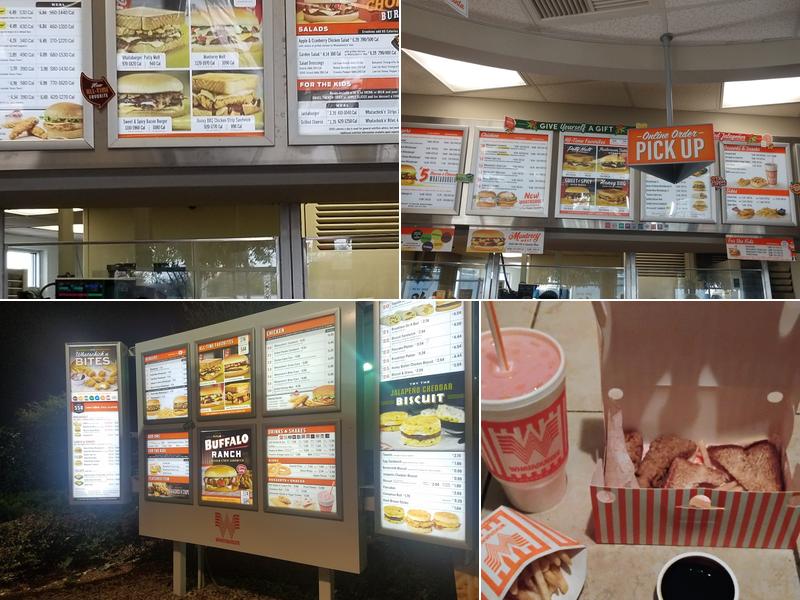 Whataburger Menu