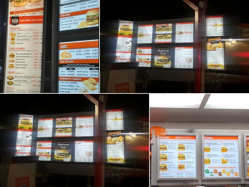 Whataburger Menu