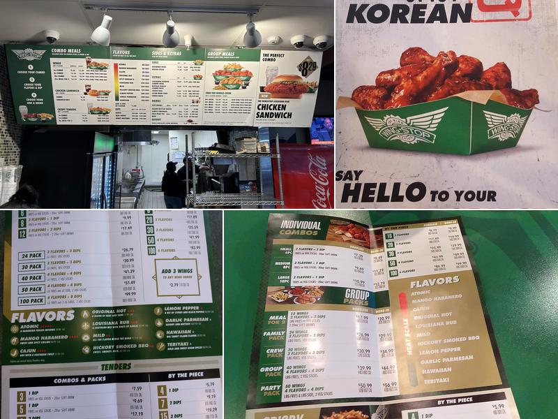 Wingstop Menu