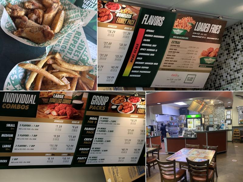 Wingstop Menu